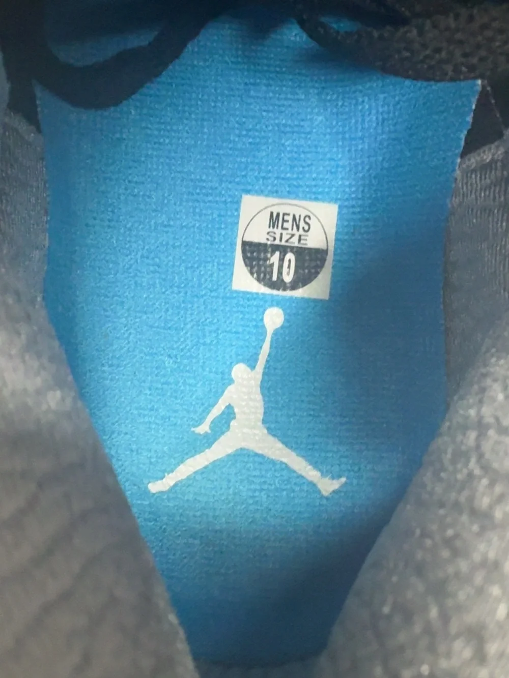 NIKE AIR JORDAN 3 RETRO POWDER BLUE SIZE 10 SNEAKERS 136064 406